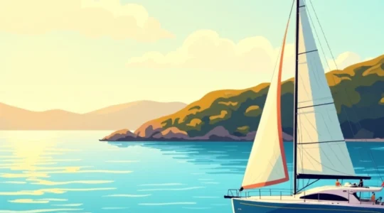 barca a vela privata