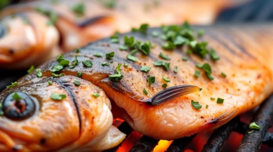 cucinare il pesce alla griglia